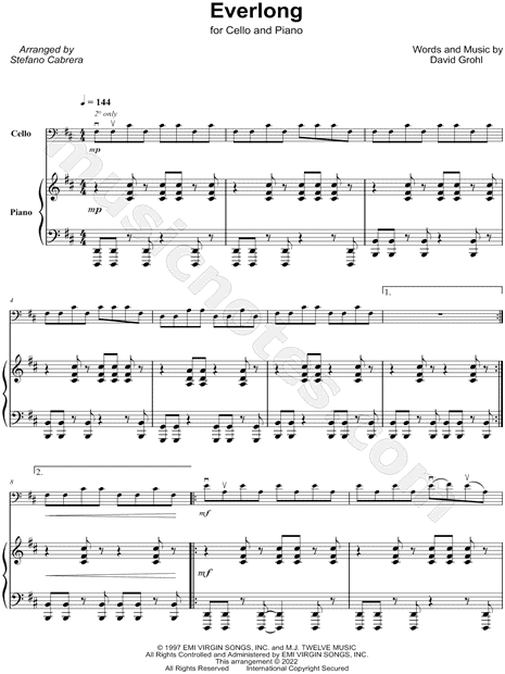 Gurenge - Cello - Digital Sheet Music