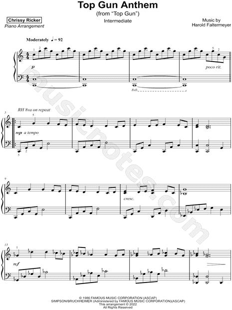 Top Gun Anthem [intermediate]