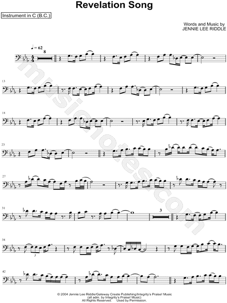 Revelation Song (Live) Violin Sheet Music PDF (Kari Jobe / Passion