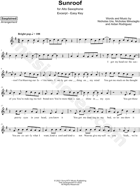 Five Nights At Freddy's Sheet music for Saxophone alto (Solo)