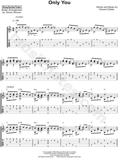 You Only Live Once Sheet Music | The Strokes | Guitar Tab