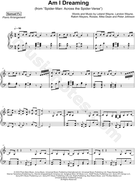 Spiders (Guitar Tab) - Print Sheet Music Now