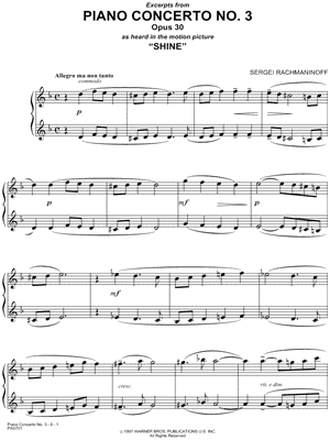 Excerpts From Piano Concerto No. 3