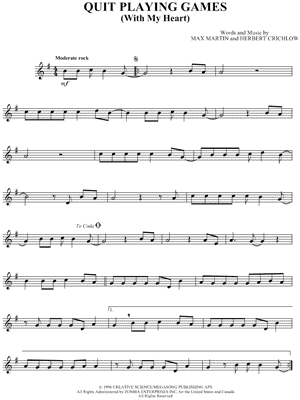 Backstreet Boys Quit Playing Games (With My Heart) Sheet Music (Easy  Piano) in G Major - Download & Print - SKU: MN0147822