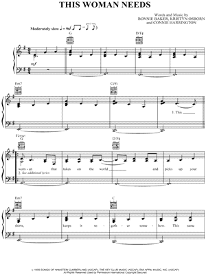 Shedaisy Sheet Music to download and print