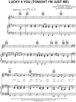 Shedaisy Sheet Music to download and print