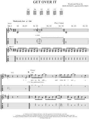Get Over It Sheet Music - 9 Arrangements Available Instantly
