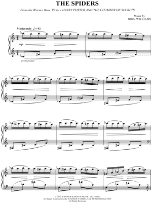 Spiders Sheet Music - 1 Arrangement Available Instantly - Musicnotes