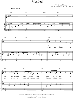 Christy Nockels Sheet Music To Download And Print World Center