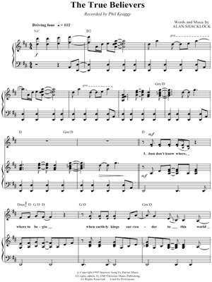 Phil Keaggy Everywhere I Look Sheet Music in C Major - Download & Print -  SKU: MN0068785