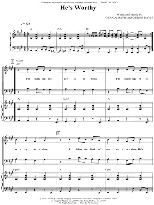 Geron Davis Sheet Music to download and print