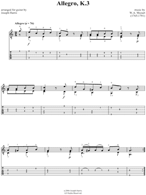 Allegro, K.3