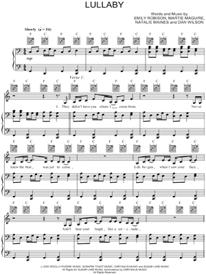 Featured Sheet Music