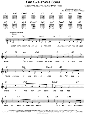 The Christmas Song Jazz Chart