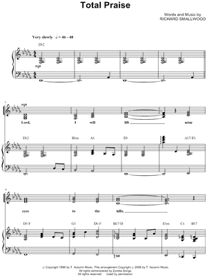 Total Praise Chord Chart