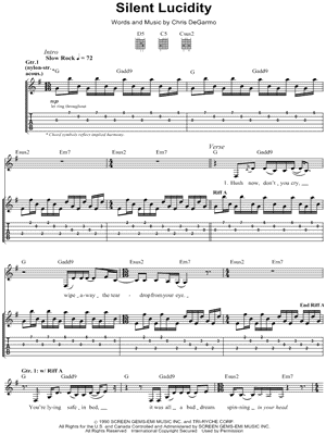 Queensryche Sheet Music to download and print
