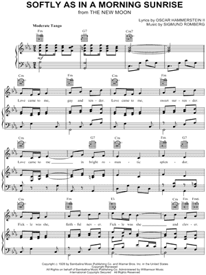 Featured Sheet Music