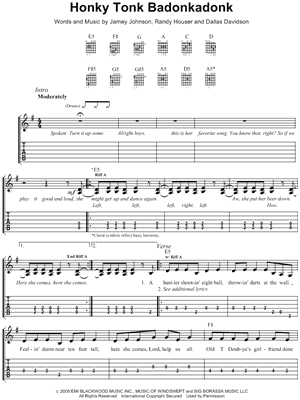 Jason Aldean "Dirt Road Anthem" Guitar Tab in D Major ...