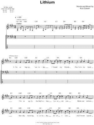 bass tab for sex type thing