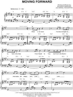 Moving Forward Chord Chart