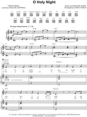 Lindsey Stirling O Holy Night Sheet Music (Piano Solo) in F# Minor -  Download & Print - SKU: MN0264040