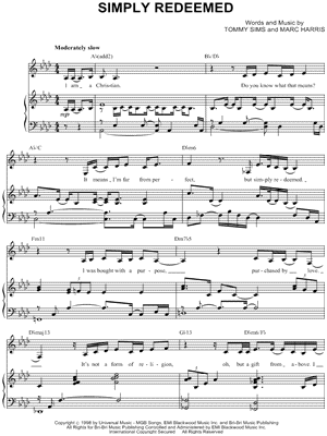 Simply Red Sheet Music to download and print