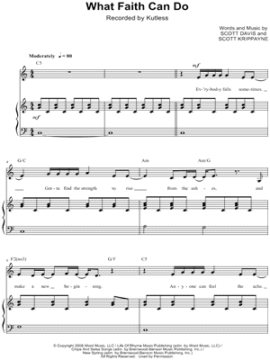 Sheet music arranged for Piano/Vocal/Chords, and Singer Pro in C Major (tra...