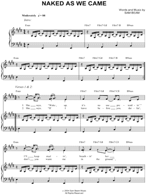 Download Digital Sheet Music Of Iron For Piano Vocal And Guitar
