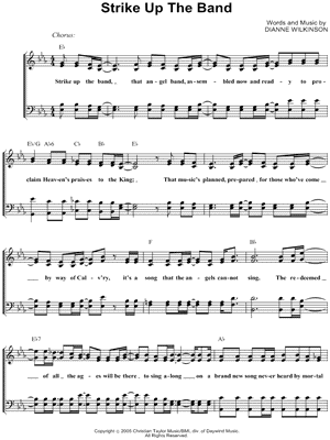 Legacy Five - Strike Up the Band - Sheet Music (Digital Download)