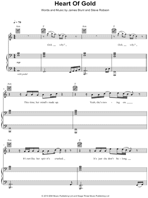 James Blunt Monsters Sheet Music in Eb Major (transposable) - Download &  Print - SKU: MN0207798