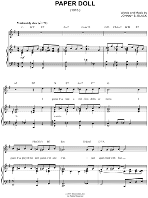 The Mills Brothers Sheet Music Downloads at Musicnotes.com