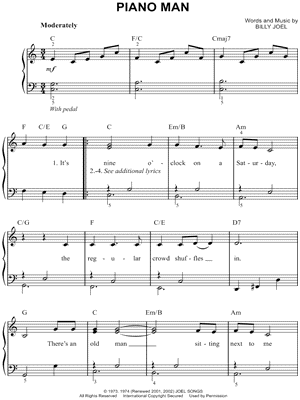 Onbelangrijk uitgehongerd Leerling Easy Piano Sheet Music Downloads | Musicnotes.com
