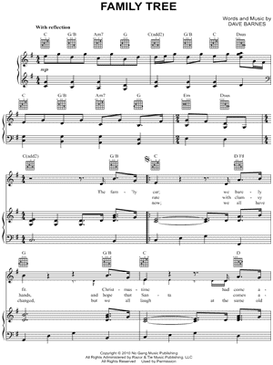Dave Barnes Family Tree Sheet Music In G Major Transposable Download Print Sku Mn0098050 Venice the family tree on wn network delivers the latest videos and editable pages for news & events, including entertainment, music, sports, science a family tree, or pedigree chart, is a chart representing family relationships in a conventional tree structure. usd