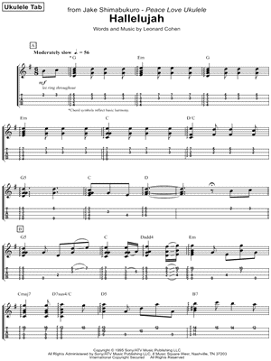 "Hallelujah" Sheet Music - 144 Arrangements Available Instantly