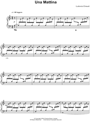 Calaméo - Download Una Mattina Sheet Music “Ludovico Einaudi” For Piano In  Pdf & Mp3