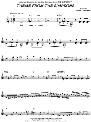 1990s Comedy Woodwinds Sheet Music Downloads At Musicnotes Com