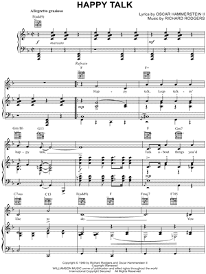 Download Digital Sheet Music of south pacific for Piano