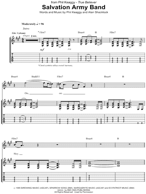 Phil Keaggy Everywhere I Look Sheet Music in C Major - Download & Print -  SKU: MN0068785