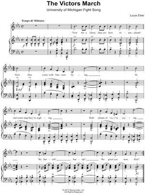 Ford michigan fight song #9