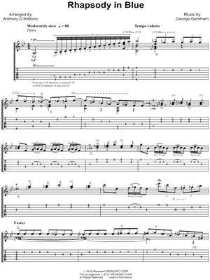 Rhapsody In Blue Sheet Music 21 Arrangements Available Instantly Musicnotes