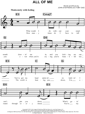 Beginner Notes Sheet Music Downloads | Musicnotes.com