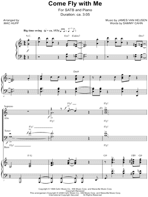 Anchor Music • Fly Me To The Moon SATB