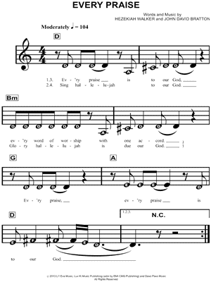 Every Praise Alto Sax Sheet Music PDF (Hezekiah Walker) - PraiseCharts