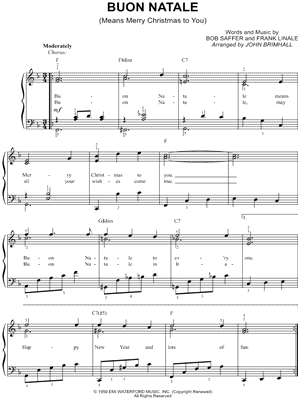 Buon Natale Spartito.Buon Natale Sheet Music 3 Arrangements Available Instantly Musicnotes