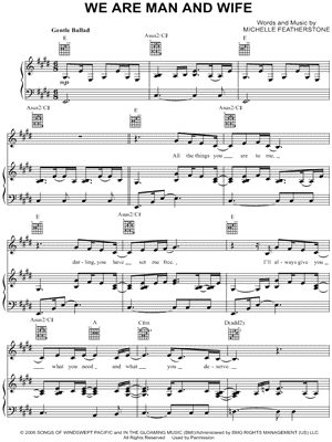 Michelle Featherstone Sheet Music To Download And Print
