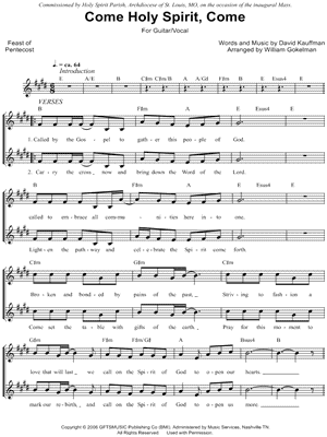 holy spirit you are welcome here chords
