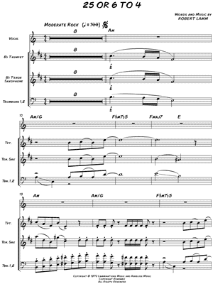 Chicago Horn Charts