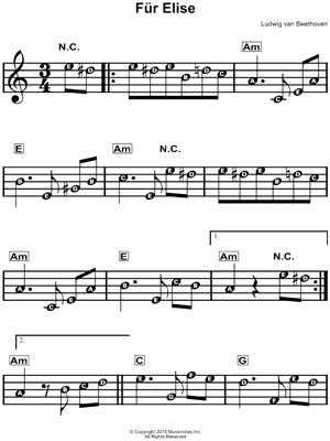 Beginner Notes Sheet Music Downloads | Musicnotes.Com