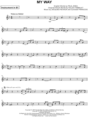 Clarinet solo sheet music intermediate