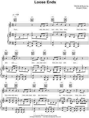 Hide and Seek by Imogen Heap SATB A Cappella Sheet music for Soprano, Alto,  Tenor, Bass voice (Choral)